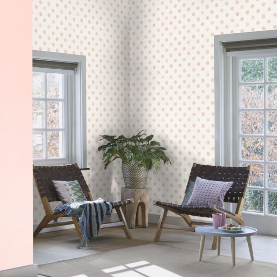 Pink dots tapeta