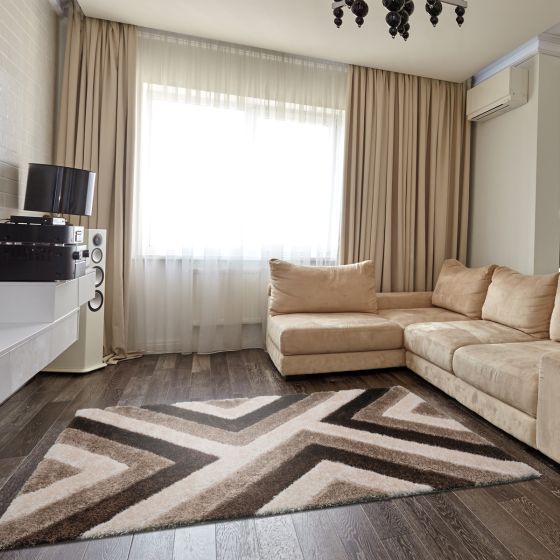 Impala Sharp brown koberec 120x170 cm