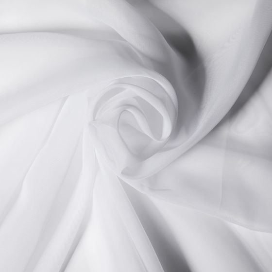 Voile Uni záclona biela 175 cm