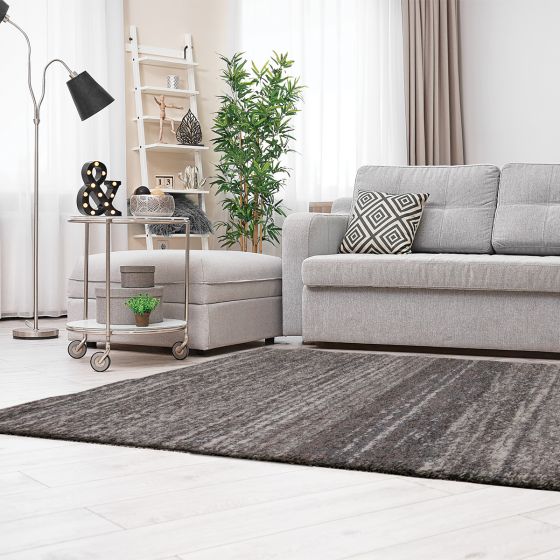 Fun Shaggy light grey koberec 160x230 cm