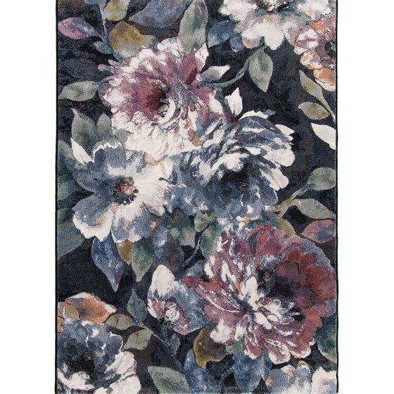 Platinum blue flower koberec 120x170 cm