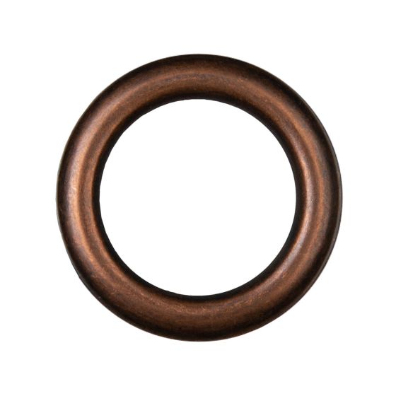 Narážacie krúžky Rings antická bronzová