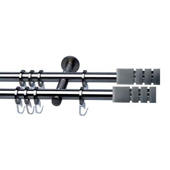 Siva 2-radový set bez koncoviek 300 cm titan