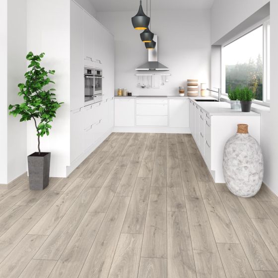 Vzorka laminátovej podlahy Nova Dub Middle 30 cm