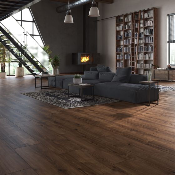 Vzorka laminátovej podlahy Village Aqua Blackwood 30 cm