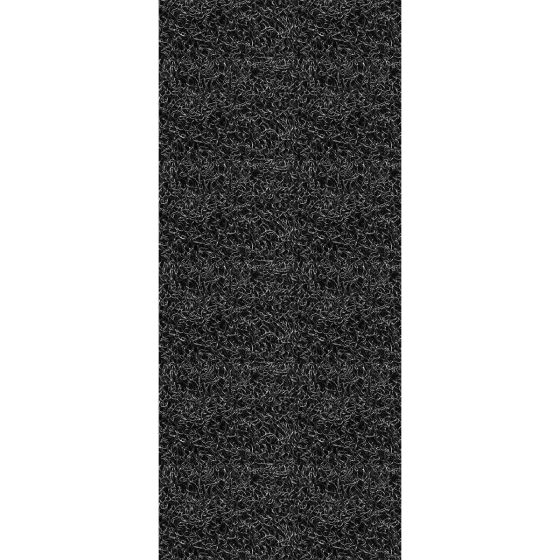 Curly black behúň 100 cm