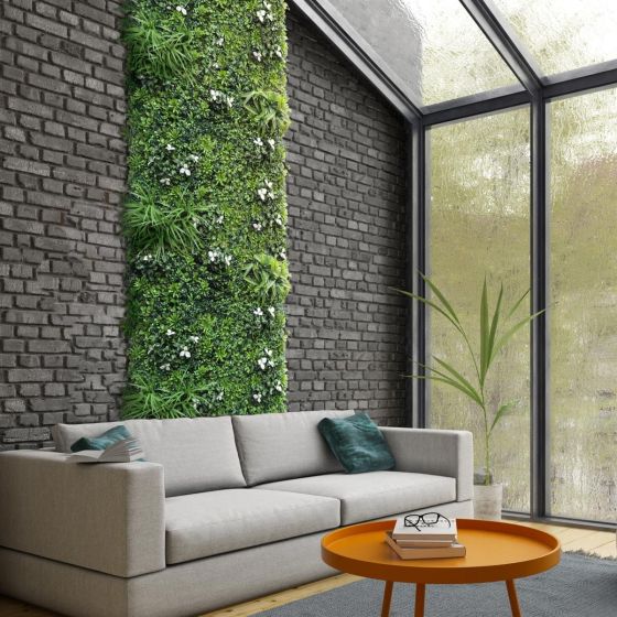 Darla vertikálna zelená stena 100x100cm zelená