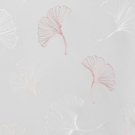 Ginko záclona 180 cm rosegold