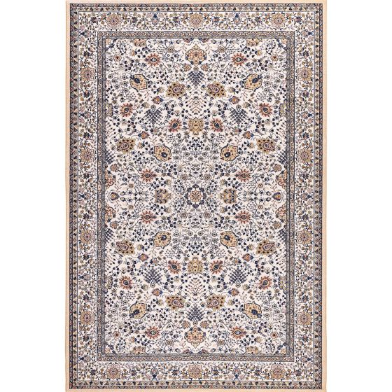 Royal Keshan beige-blue vlnený koberec 135x200 cm