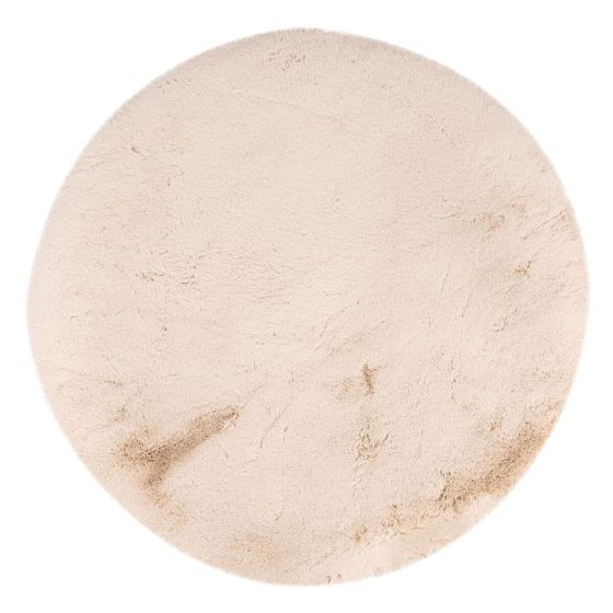Heaven beige koberec 200 cm kruh