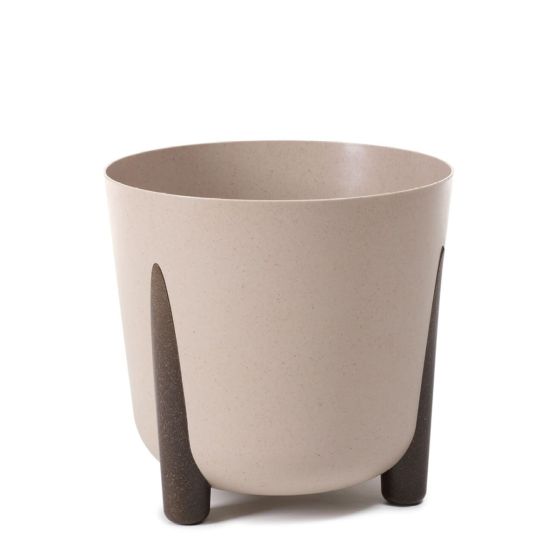 Frida ECO coffee kvetináč latte 25,3x26x26 cm