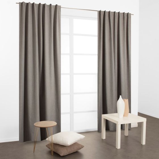 Luna hotový blackout záves 4in1 135x240cm taupe
