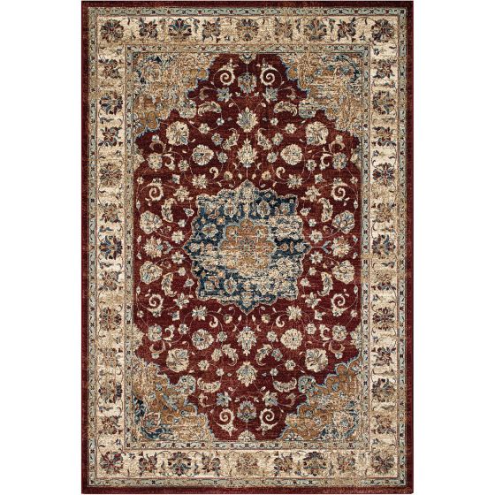 Da Vinci vintage red koberec 160x230 cm