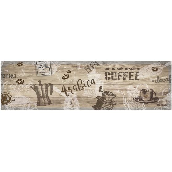 Kuchynský koberec Kitchen coffe 40x145 cm