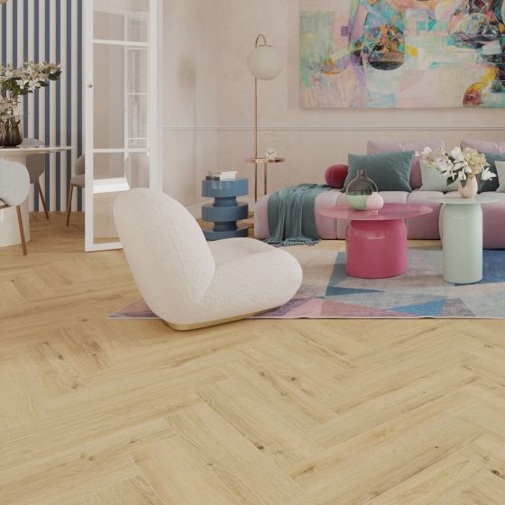 Wiparquet Herringbone Astor Oak 8 mm laminátová podlaha