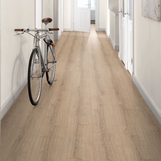 NatureSense Aqua Large Brown Sherman Oak 8 mm laminátová podlaha