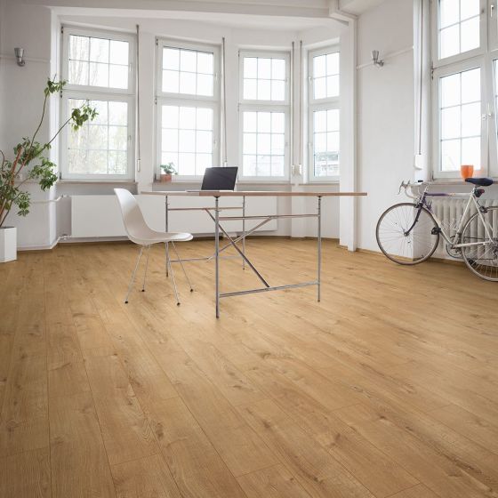 Vzorka laminátovej podlahy Premium Dynamic V+ Sherwood Oak 30 cm