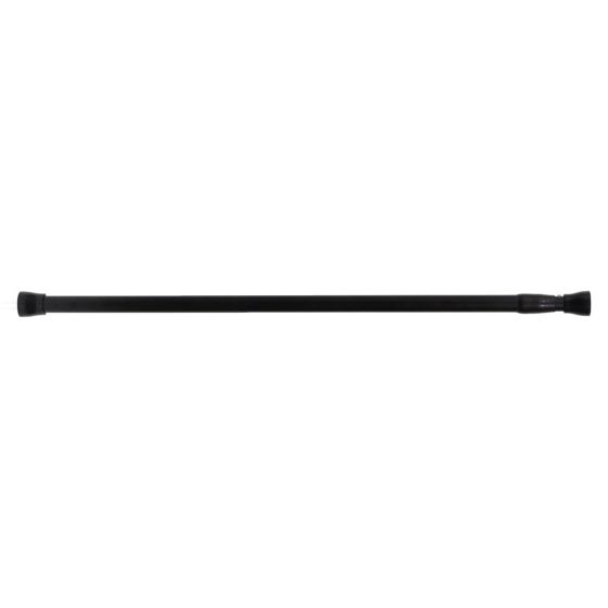 Renzo napínacia garnižová tyč 70-120 cm čierna