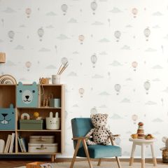 Floating balloons tapeta