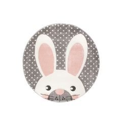 Kiddy Bunny koberec 120 cm kruh