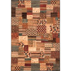 Royal Keshan Patchwork vlnený koberec 160x240 cm