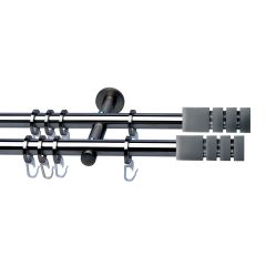 Siva 2-radový set bez koncoviek 300 cm titan