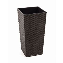 Finezja Ratanový kvetináč mocha 67,7x35x35 cm