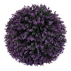 Bee dekoračná guľa 31cm fialová