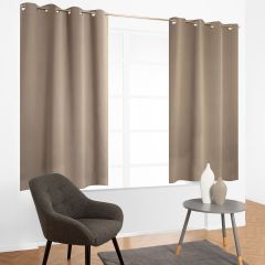 Orion hotový dimout záves s krúžkami záves 135x180cm taupe