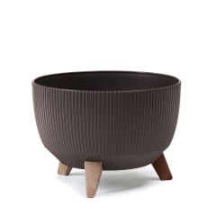 Roma 330 kvetináč misa mocha 18,5x33x33 cm