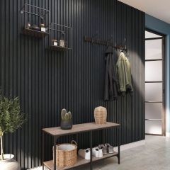 Decowall akustický nástenný panel lávová čierna