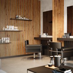 Akustický panel na stenu MDF 12mm royal oak-black
