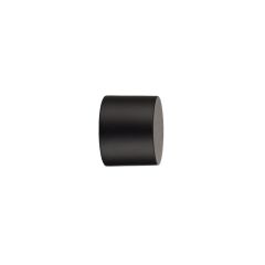 Miami kovová koncovka 16mm knob pár čierna