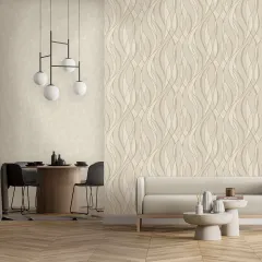 Novelle ecru tapeta