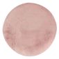 Heaven powder pink koberec 120 cm kruh