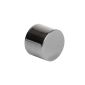 Siva kovová koncovka 19mm knob pár titan