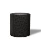 Medium Cylinder Planter antracit plastový kvetiná 36x36x37,3 cm