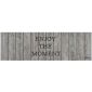 Kuchynský koberec Kitchen enjoy the moment 40x145 cm