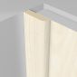 Ukončovacia lišta k nástennému a stropnému panelu 25 x 6mm Pear white