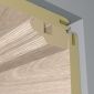 Lišta k nástennému a stropnému panelu 16 x 36mm Light grey oak