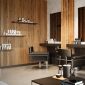 Akustický panel na stenu MDF 12mm royal oak-black