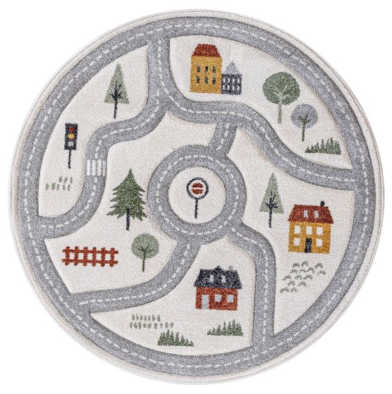 Bond Kids City cream koberec 120 cm kör