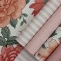 Pink stripes tapeta