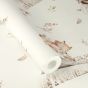 Little tents beige tapeta