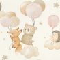 Soft Clouds pink tapeta