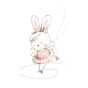 Ballet bunnie Dizajnová tapeta