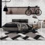 Impala Grid grey koberec 80x150 cm