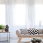 Voile Uni záclona biela 290 cm