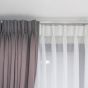 Doublo hliníkový univerzálny garnižový panel 3-4 radový 260 cm biela