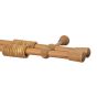 Viking sada drevenej garniže 2-radová 120 cm dub svetlý
